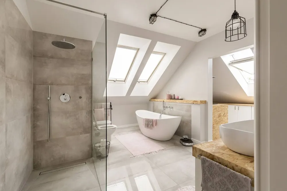 Rénovation de salle de bains près de Cessy